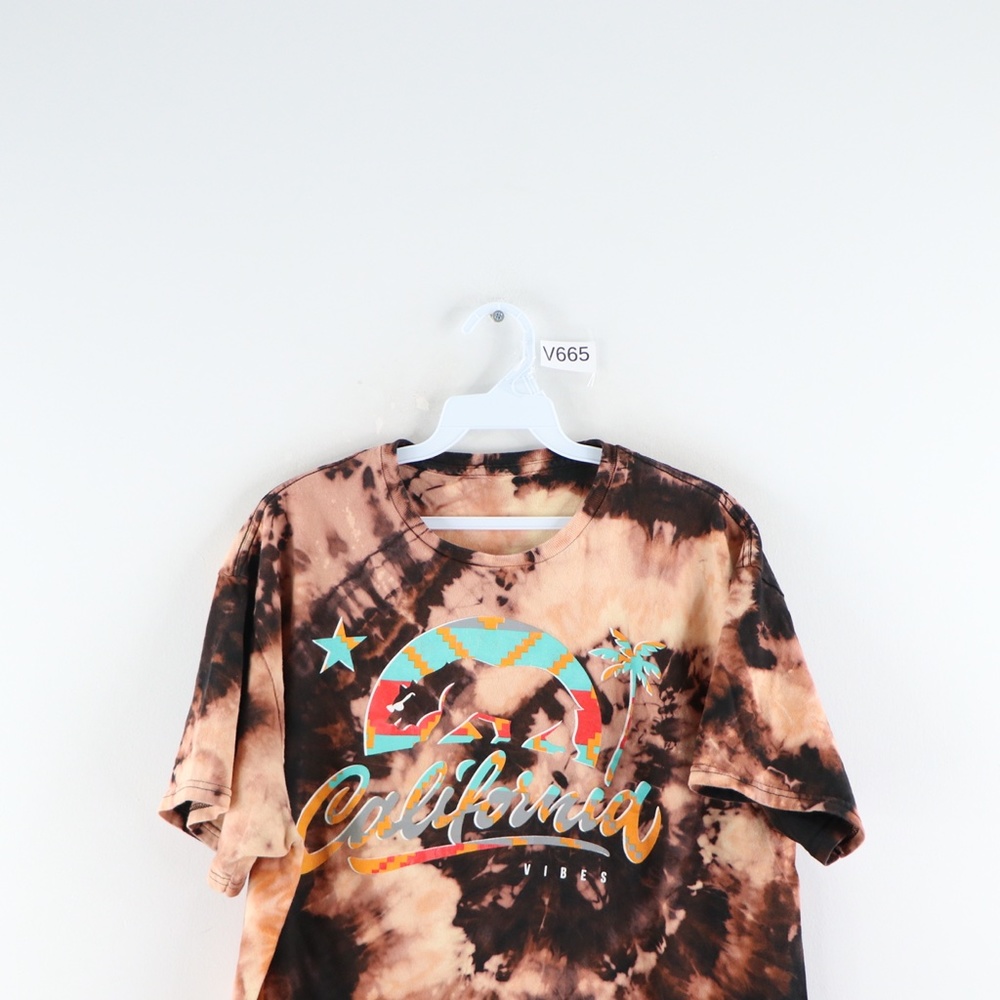 Vtg Streetwear California Vibes Acid Wash Shirt View 2